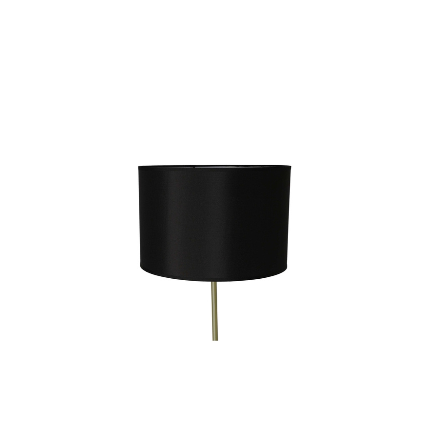 Lámpara de pie TEGOLA 1xE27/60W/230V negro/dorado