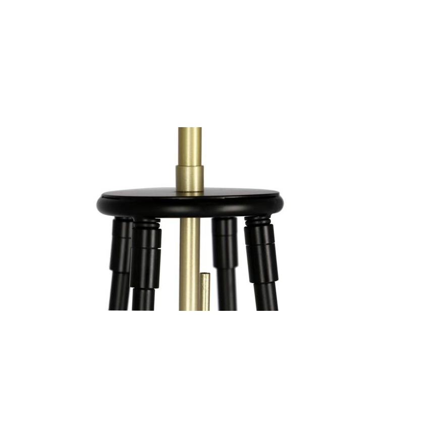 Lámpara de pie TEGOLA 1xE27/60W/230V negro/dorado