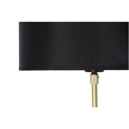 Lámpara de pie TEGOLA 1xE27/60W/230V negro/dorado