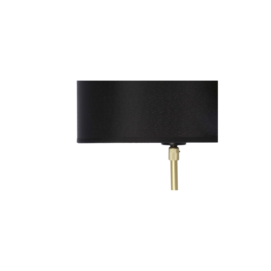Lámpara de pie TEGOLA 1xE27/60W/230V negro/dorado