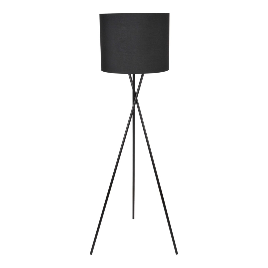 Lámpara de pie TEKLA 1xE27/20W/230V negro
