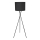 Lámpara de pie TEKLA 1xE27/20W/230V negro