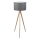 Lámpara de pie TREVISO 1xE27/25W/230V gris/madera