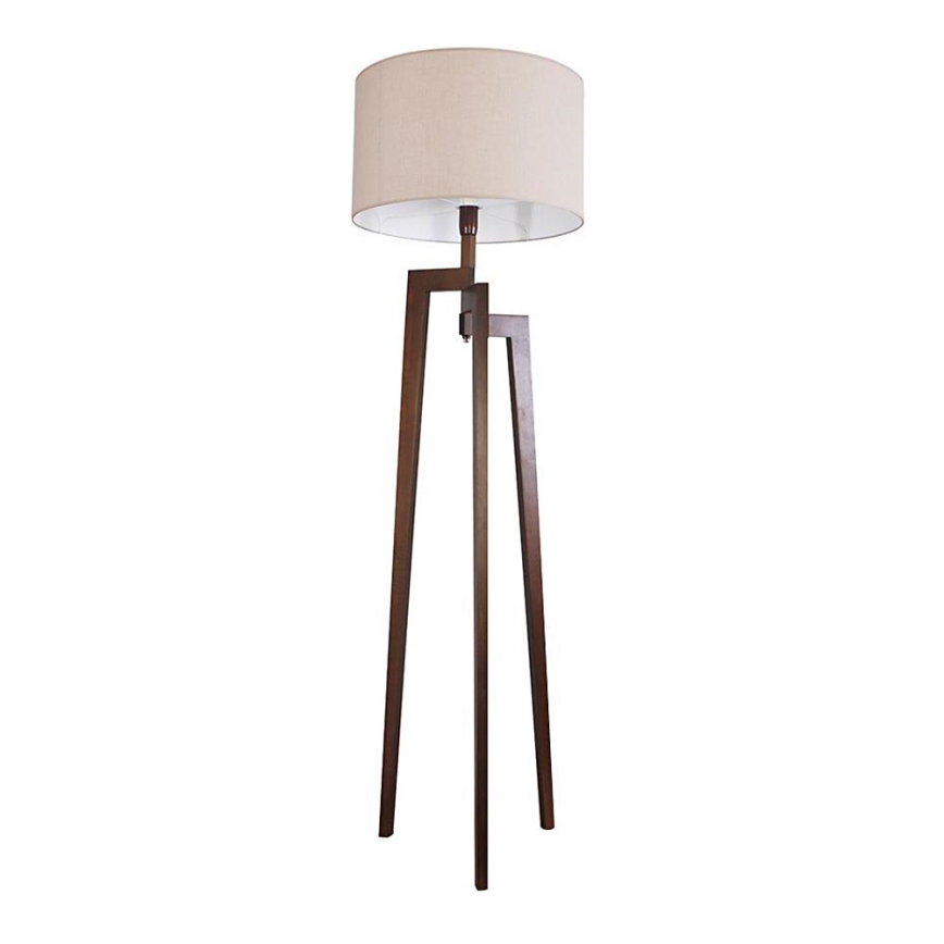 Lámpara de pie TRION 1xE27/60W/230V beige 171 cm