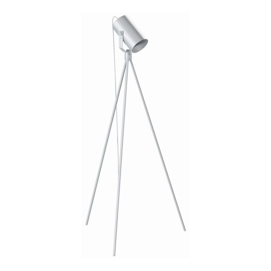 Lámpara de pie TUBA 1xE27/24W/230V blanco