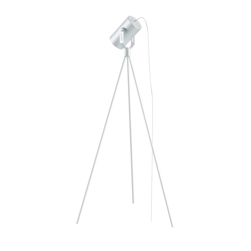 Lámpara de pie TUBA 1xE27/24W/230V blanco