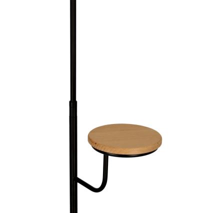 Lámpara de pie VANITY 1xG9/40W/230V negro