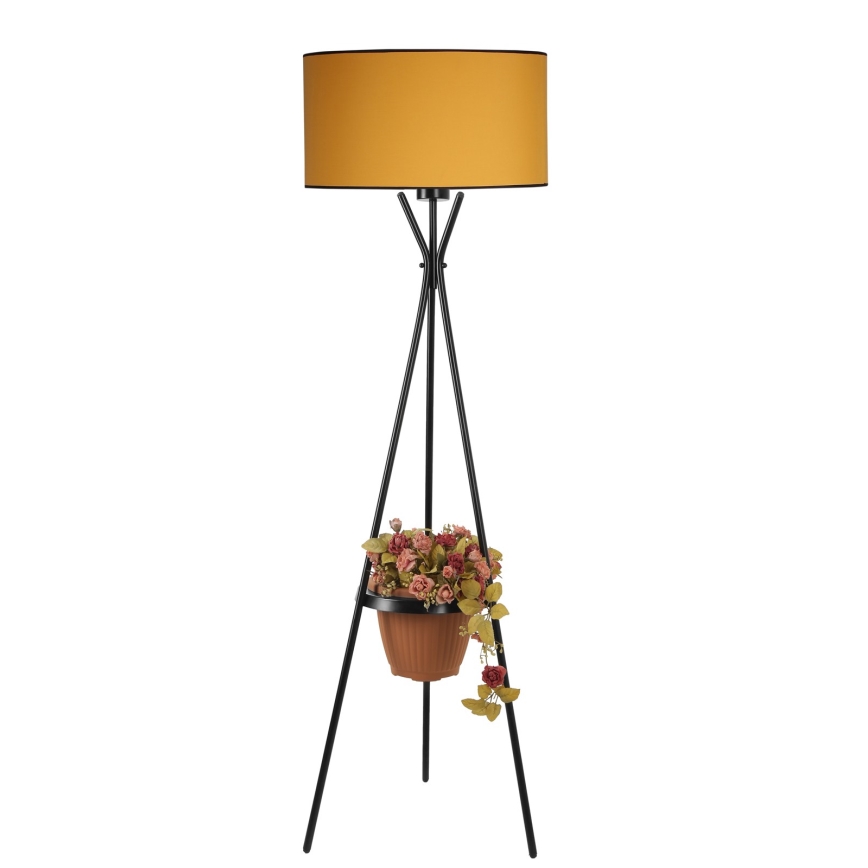Lámpara de pie VENEDIK 1xE27/60W/230V naranja/negro