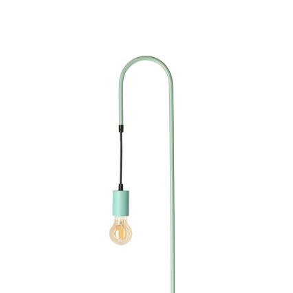 Lámpara de pie WALK 1xE27/40W/230V turquesa