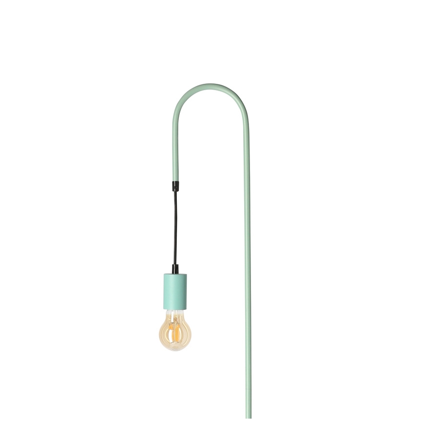 Lámpara de pie WALK 1xE27/40W/230V turquesa