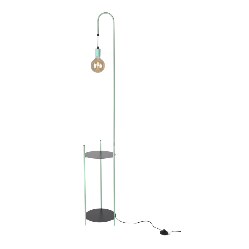 Lámpara de pie WALK 1xE27/40W/230V turquesa