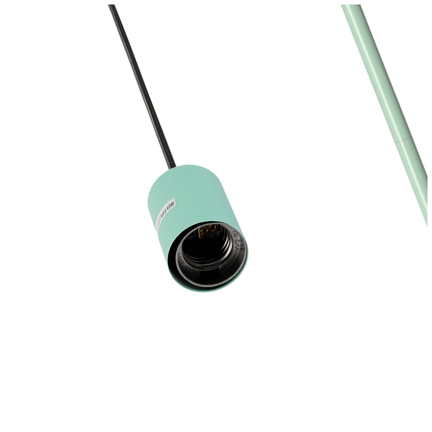 Lámpara de pie WALK 1xE27/40W/230V turquesa
