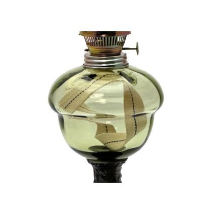 Lámpara de queroseno BARBORA 54 cm verde bosque