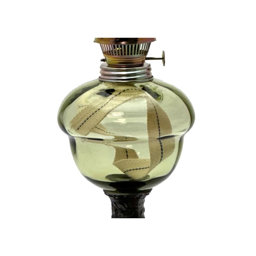 Lámpara de queroseno BARBORA 54 cm verde bosque