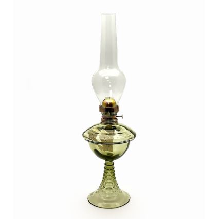 Lámpara de queroseno JASMÍNA 50 cm verde bosque