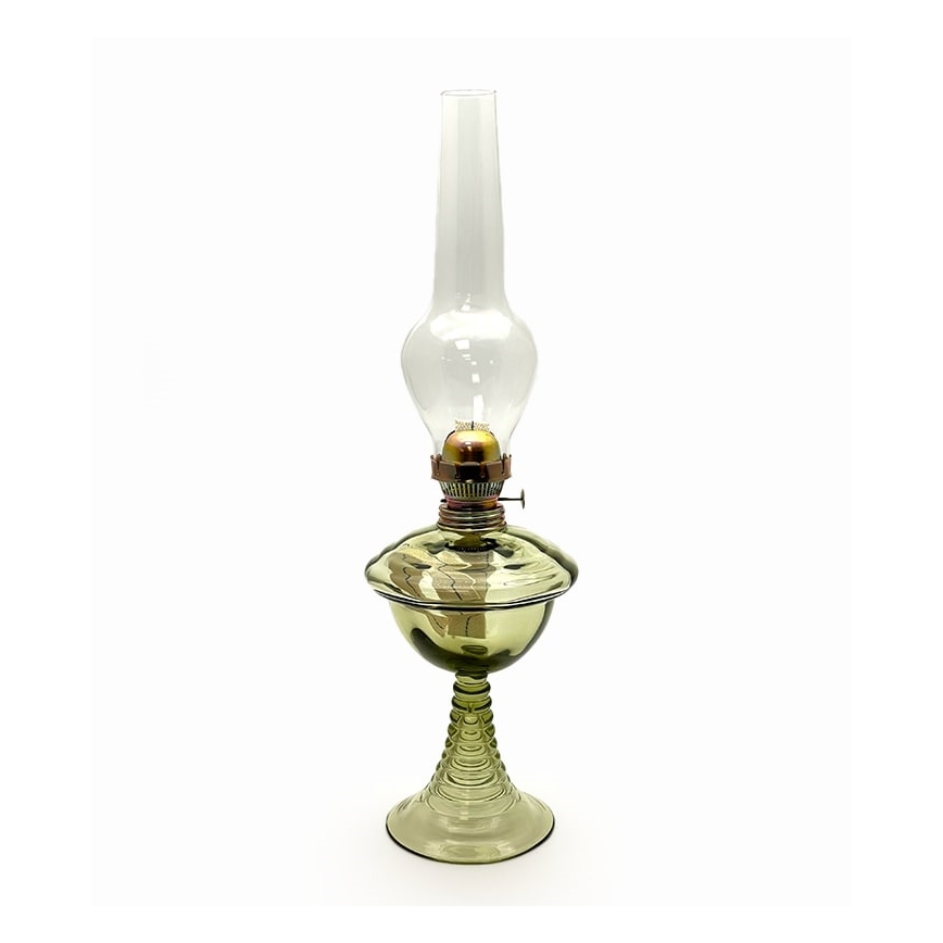 Lámpara de queroseno JASMÍNA 50 cm verde bosque