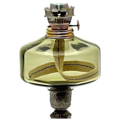 Lámpara de queroseno LUDMILA 42 cm verde bosque