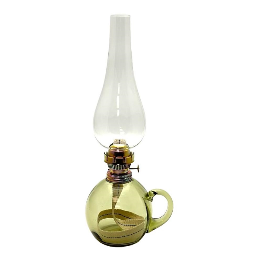 Lámpara de queroseno SOFIE 38 cm verde bosque