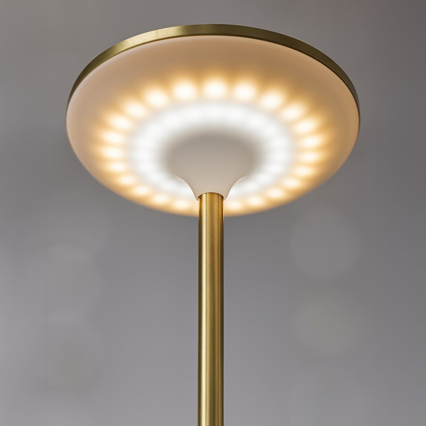 Lámpara de sobremesa LED recargable con control táctil TAVOLO LED/2,5W/5V 2400 mAh 3000-6000K dorada