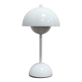 Lámpara de sobremesa LED recargable táctil COSTA LED/3W/5V 2400 mAh 3000-6000K blanca
