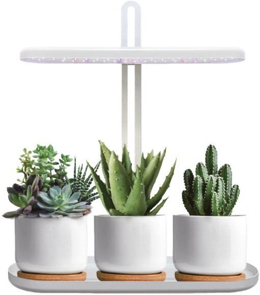 Lámpara de sobremesa LED regulable para cultivo de plantas VERDI LED/12W/230V 4500K CRI 95 blanca