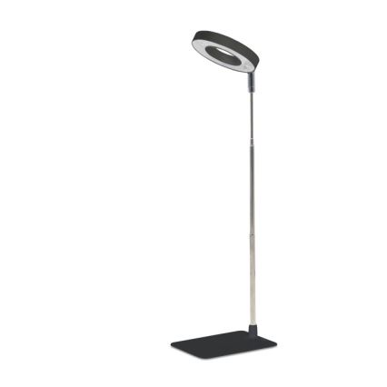 Lámpara LED de sobremesa regulable para cultivo de plantas VERDI LED/5W/5V 1300K CRI 95 negra