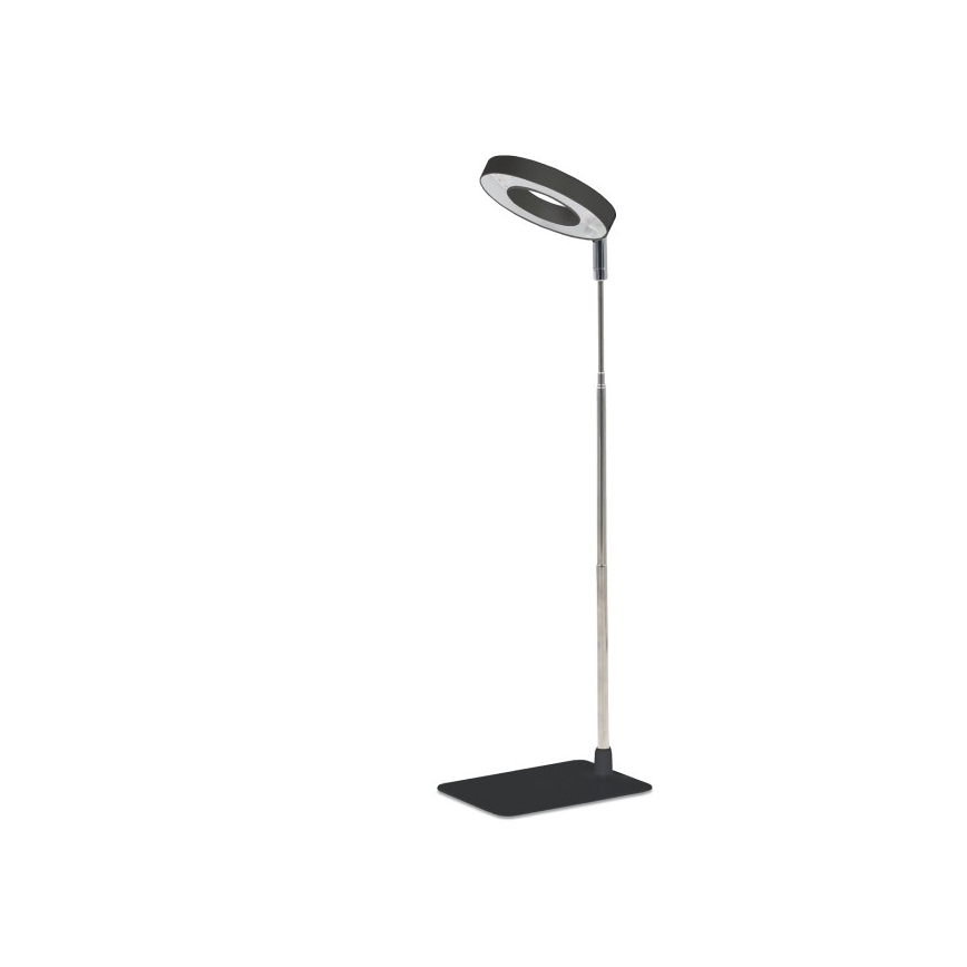 Lámpara LED de sobremesa regulable para cultivo de plantas VERDI LED/5W/5V 1300K CRI 95 negra