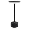 Lámpara de sobremesa táctil recargable LED TAVOLO LED/2,5W/5V 2400 mAh 3000-6000K negra