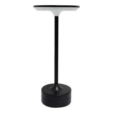 Lámpara de sobremesa táctil recargable LED TAVOLO LED/2,5W/5V 2400 mAh 3000-6000K negra