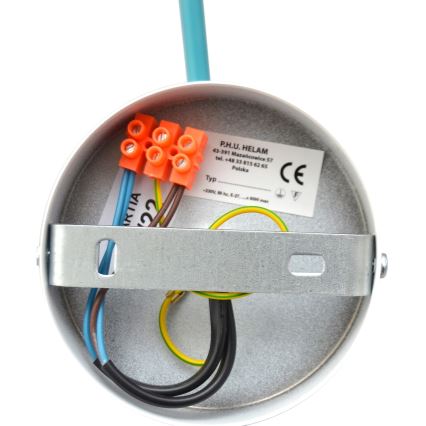 Lámpara de superficie CAMBRIDGE 2xE27/15W/230V azul