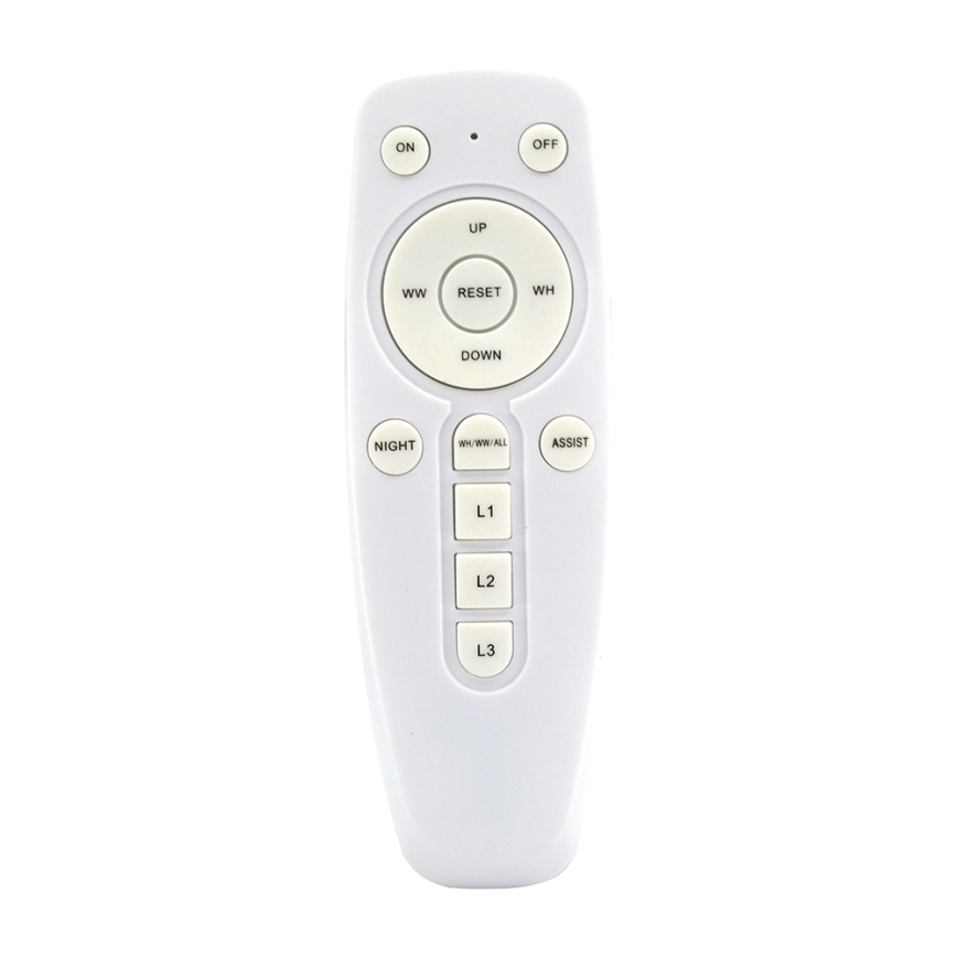 Lámpara de superficie LED regulable SIENA LED/72W/230V blanco + mando a distancia