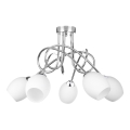 Lámpara de superficie TWIST WHITE 5xE14/40W/230V