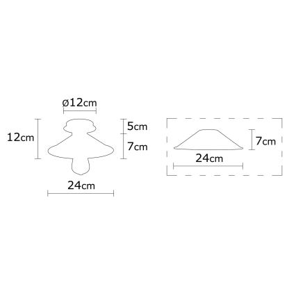 Lámpara de suspensión BERCESTE 1xE27/40W/230V