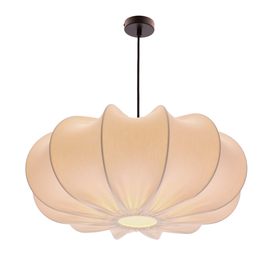 Lámpara de suspensión CAFEE 1xE27/40W/230V diámetro 52 cm blanca