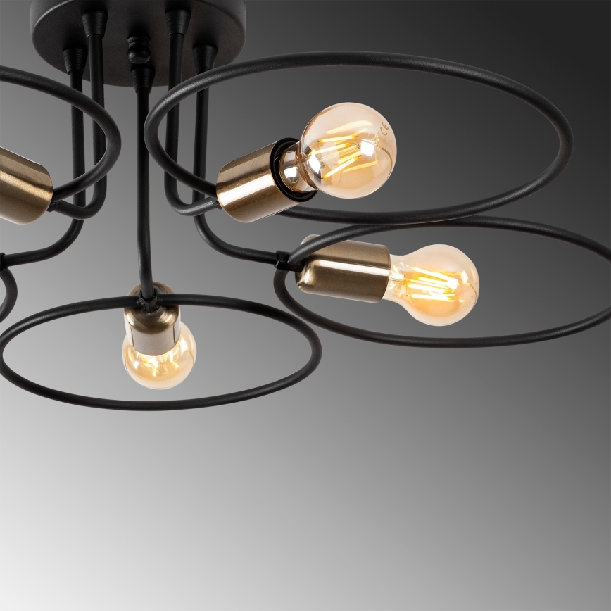 Lámpara de suspensión CIRCLE 5xE27/40W/230V