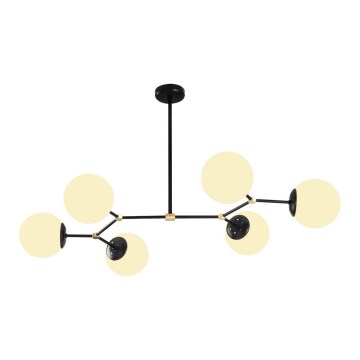 Lámpara de suspensión DAMAR 6xE27/40W/230V
