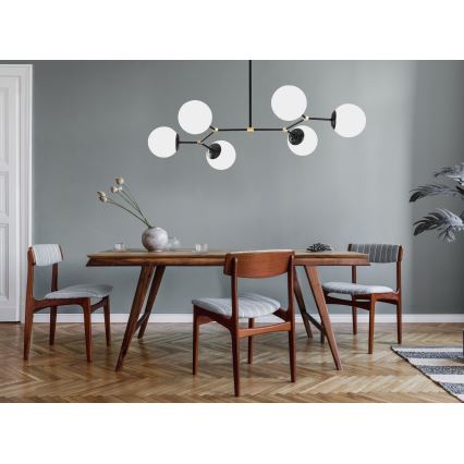 Lámpara de suspensión DAMAR 6xE27/40W/230V