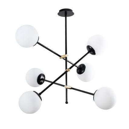 Lámpara de suspensión MARTI 6xE27/100W/230V
