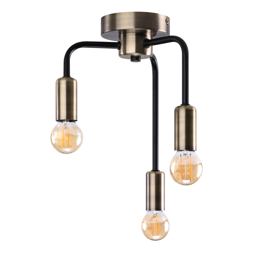 Lámpara de suspensión SAGA 3xE27/40W/230V