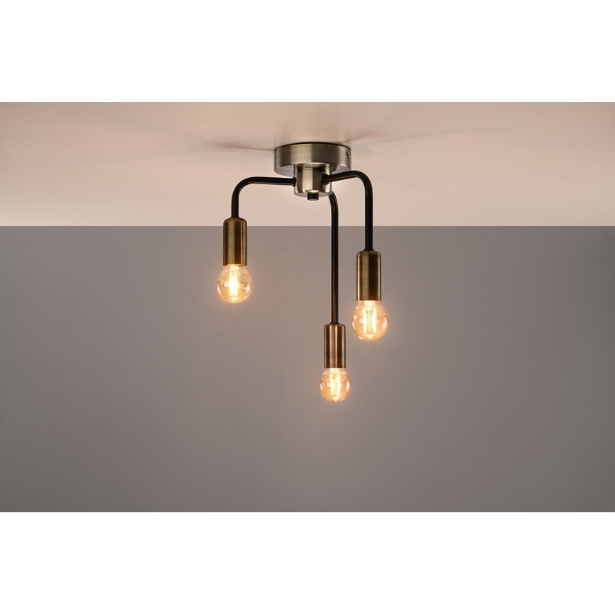 Lámpara de suspensión SAGA 3xE27/40W/230V