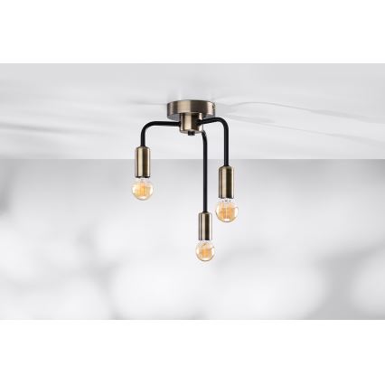 Lámpara de suspensión SAGA 3xE27/40W/230V