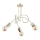 Lámpara de suspensión TANGO 3xE27/60W/230V dorado