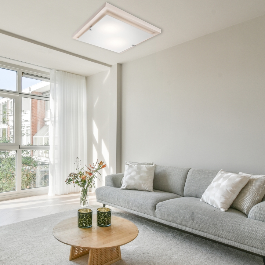 Lámpara de techo 1xE27/60W/230V haya