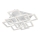 Lámpara de techo 9xLED/20W/230V blanco