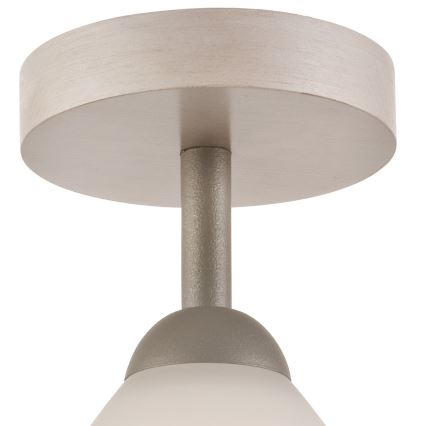 Lámpara de techo empotrada ADRIANO 1xE27/60W/230V haya
