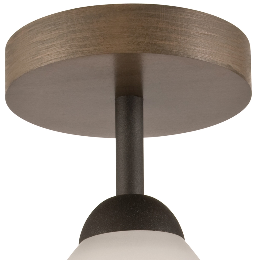Lámpara de techo empotrada ADRIANO 1xE27/60W/230V haya