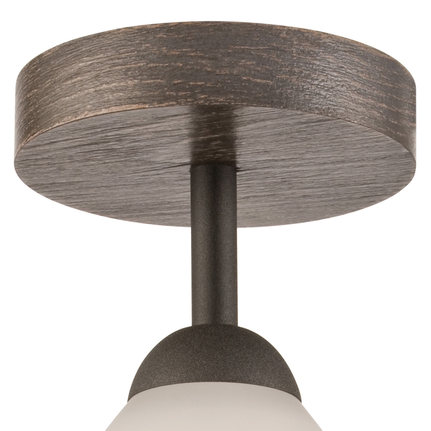 Lámpara de techo empotrada ADRIANO 1xE27/60W/230V haya