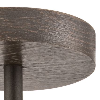 Lámpara de techo empotrada ADRIANO 1xE27/60W/230V haya