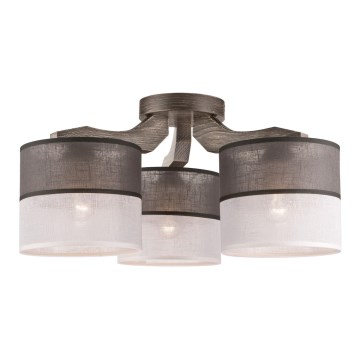 Lámpara de techo ANDREA 3xE27/60W/230V