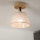 Lámpara de techo ANTONIO 1xE14/60W/230V beige/roble
